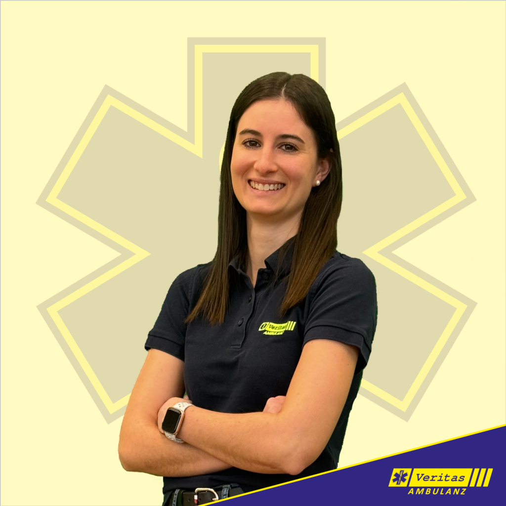 Caroline Adrian, Finanzbuchhaltung bei der Veritas Ambulanz