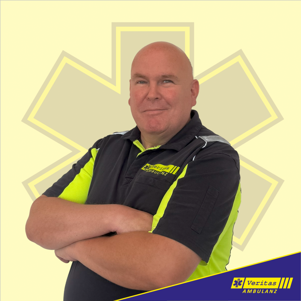 Alexander Peschges, Leiter der Rettungshundestaffel